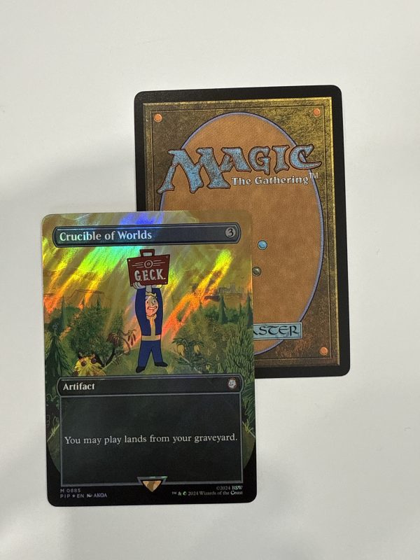 Crucible of Worlds Surge Foil BX10