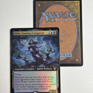Alela, Cunning Conqueror Extended Art Foil TL40