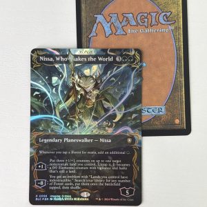 Nissa, Who Shakes the World Raised Foil TL45