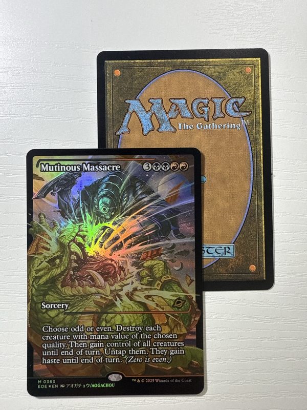 Mutinous Massacre Showcase Foil BX19