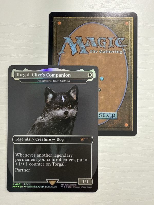 Torgal, Clive’s Companion Yoshimaru, Ever Faithful Foil BX19