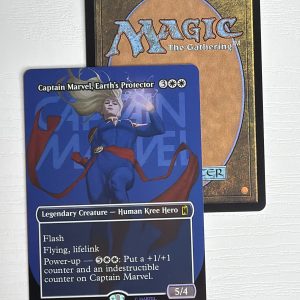 Captain Marvel, Earth’s Protector Borderless Foil TL85