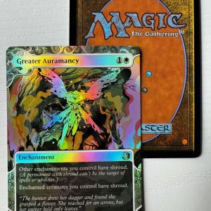 Greater Auramancy Wilds of Eldraine Enchanted Tales Foil