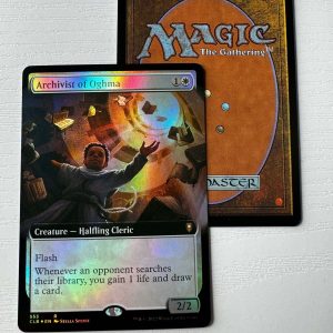 Archivist of Oghma Extended Art Foil