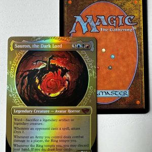 Sauron, the Dark Lord Showcase Foil