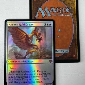 Ancient Gold Dragon Foil