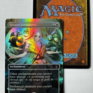 Greater Auramancy Anime Wilds of Eldraine Enchanted Tales Foil