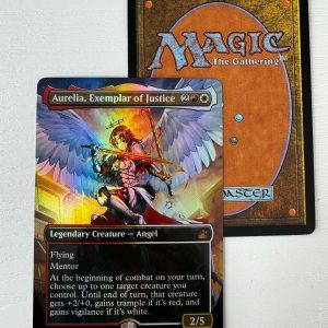 Aurelia, Exemplar of Justice Borderless Foil