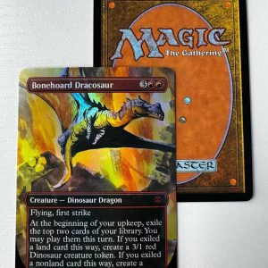 Bonehoard Dracosaur Borderless Foil