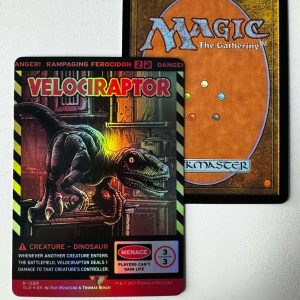 Velociraptor Rampaging Ferocidon Foil