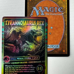 Tyrannosaurus Rex Etali, Primal Storm Secret Lair Foil