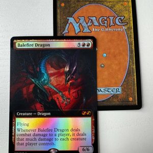 Balefire Dragon Box Topper Foil