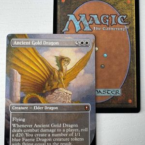 Ancient Gold Dragon Borderless