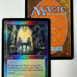 Overgrown Tomb Retro Frame Foil