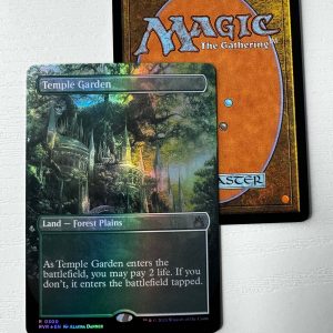 Temple Garden Ravnica Remastered Borderless Foil