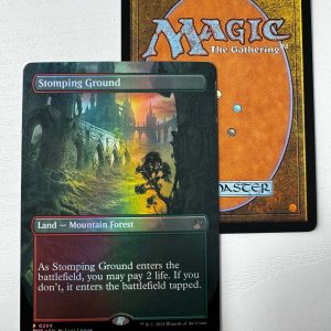 Stomping Ground Ravnica Remastered Borderless Foil