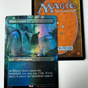 Watery Grave Ravnica Remastered Borderless Foil