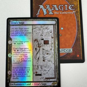 Urza’s Saga Sketch Frame Foil