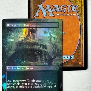 Overgrown Tomb Ravnica Remastered Borderless Foil