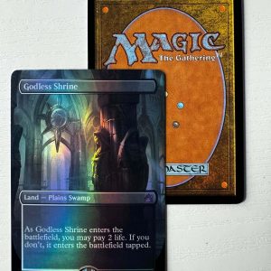 Godless Shrine Ravnica Remastered Borderless Foil