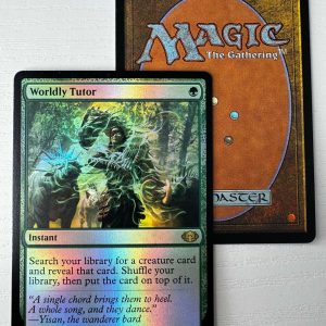 Worldly Tutor Commander Collection Green Foil