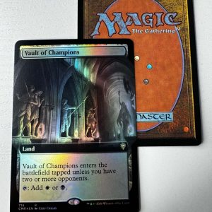 Vault of Champions Extended Art Foil