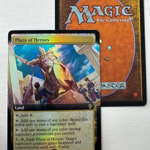 Plaza of Heroes Extended Art Foil