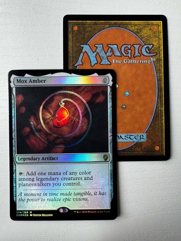 Mox Amber Dominaria Foil