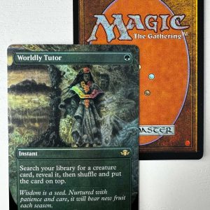 Worldly Tutor Extended Art Foil