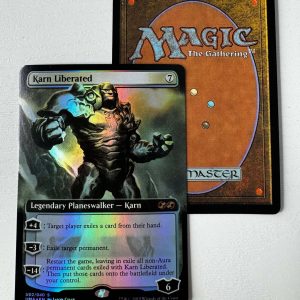 Karn Liberated Ultimate Masters Box Topper Foil