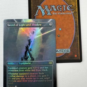 Sword of Light and Shadow Box Topper Foil