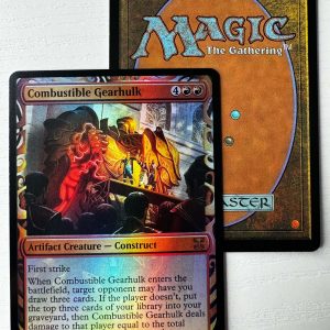 Combustible Gearhulk Masterpiece Foil