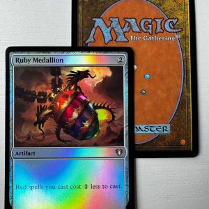 Ruby Medallion Commander Masters Foil