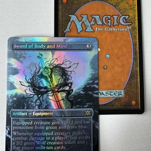 Sword of Body and Mind Box Topper Foil