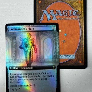 Commander’s Plate Extended Art Foil