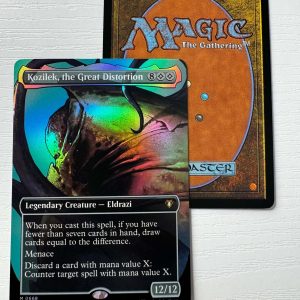 Kozilek, the Great Distortion Commander Masters Foil