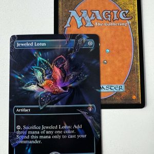 Jeweled Lotus Commander Masters Borderless Foil