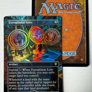 Extraplanar Lense Commander Masters Extended Art Foil