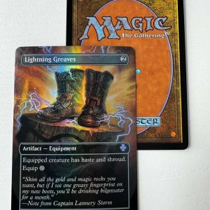 Lightning Greaves LCC Borderless Foil