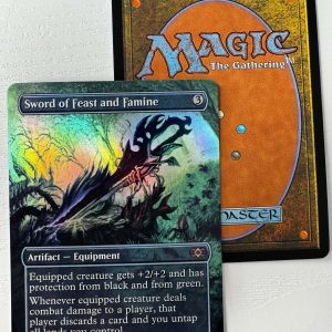 Sword of Feast and Famine Box Topper Foil