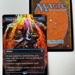 Fierce Guardianship Commander Masters Borderless Foil