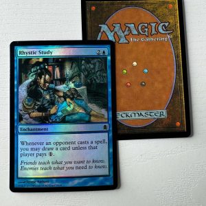 Rhystic Study Commander’s Arsenal Foil