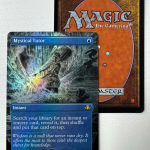 Mystical Tutor Extended Art Foil