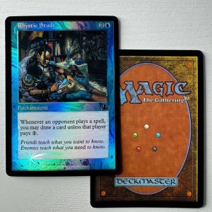 Rhystic Study Prophecy Foil