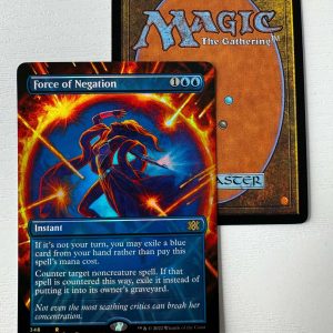 Force of Negation Double Masters 2022 Full Art Foil