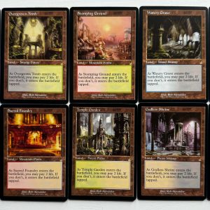 Bundle 27 Ravnica Remastered Retro Frame Shock Land Lot of 10