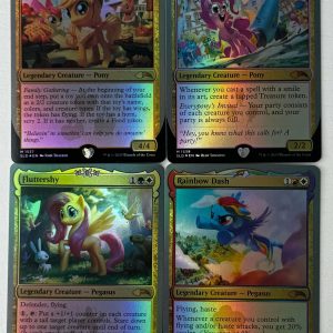 Bundle 48 Foil My Little Pony Secret Lair Lot of 4