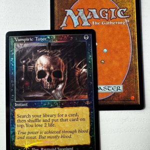 Vampiric Tutor Retro Frame Foil