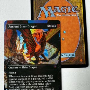 Ancient Brass Dragon Extended Art Foil