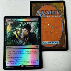 Deadly Rollick Commander Masters Foil